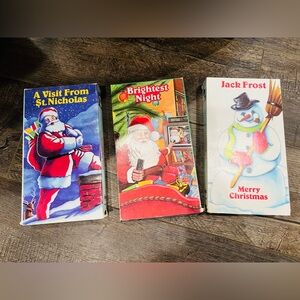 Vintage Kids Klassics Christmas VHS Lot